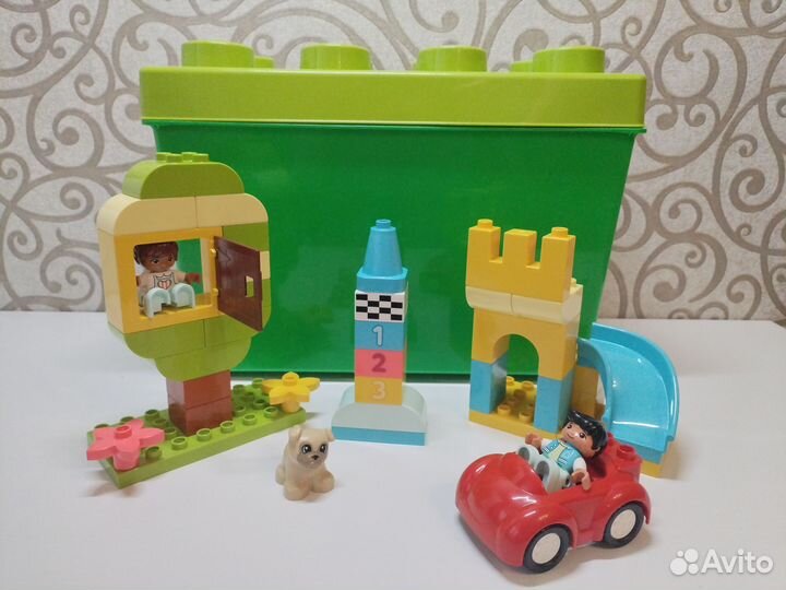 Lego duplo 10914 большая коробка с кубиками