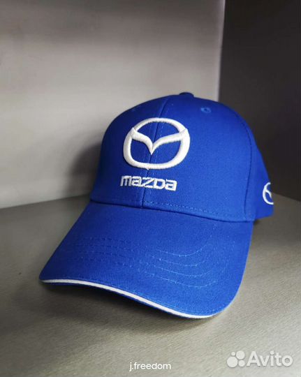 Кепка бейсболка Mazda синяя