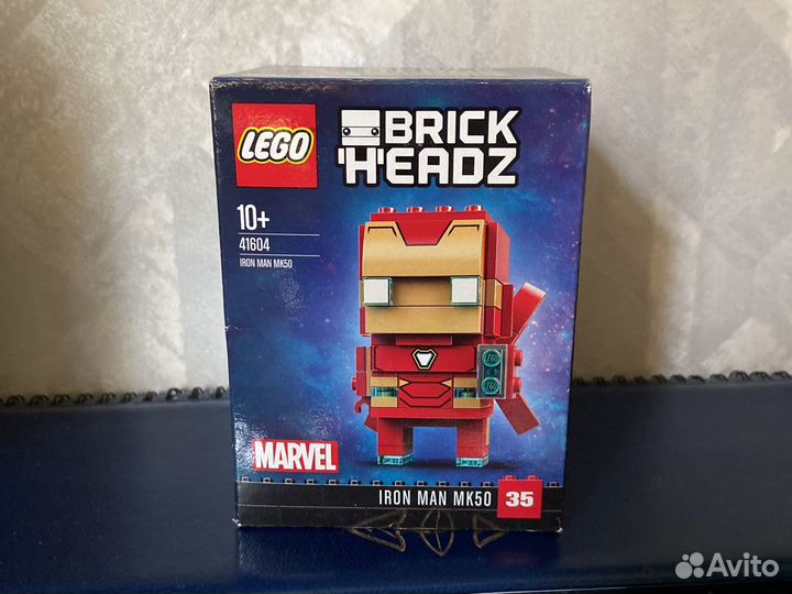 Lego brickheadz 41604 Железный человек мк50