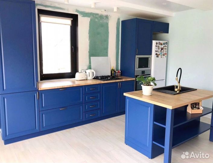 Кухня с островом по вашим размерам на заказ