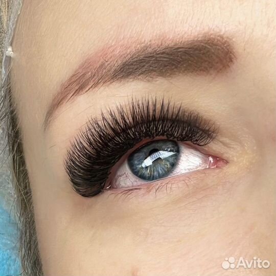 Наращивание ресниц быстро