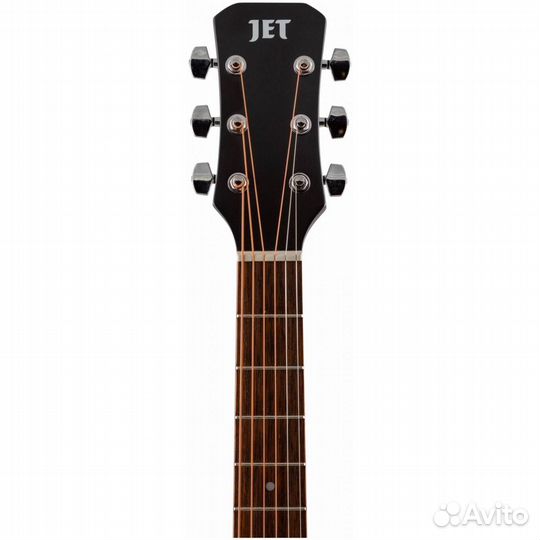 Электроакустическая гитара JET JDE-255 BKS
