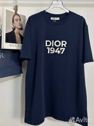 Футболка женская Dior, премиум