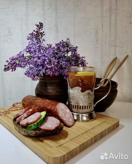 Домашняя колбаса горячего копчения