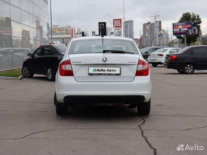 Skoda Rapid 1.6 МТ, 2016, 113 899 км