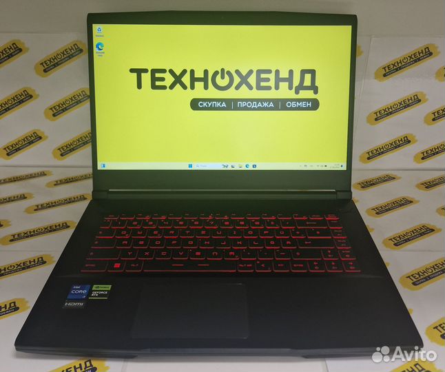 Ноутбук игровой MSI GF63 Thin 12VF (ку-122842)
