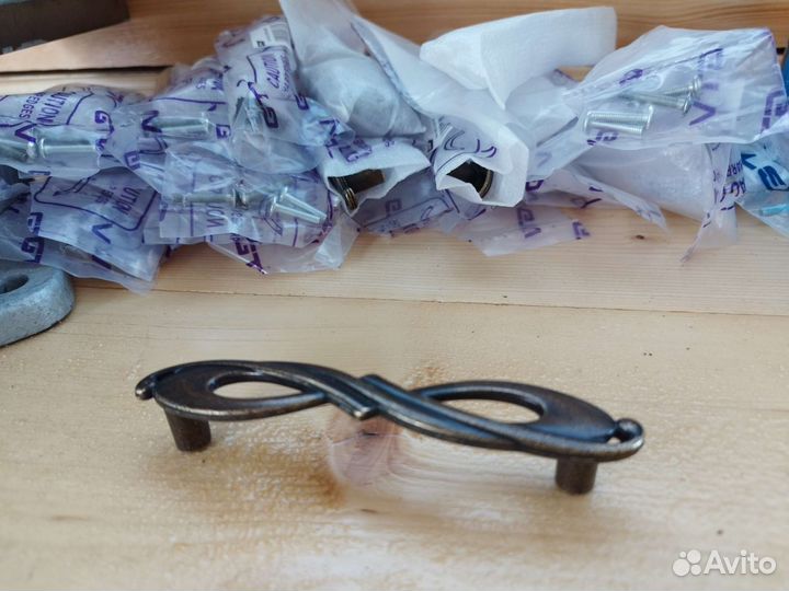 Ручка-скоба Sagittario fs-140 24 шт Старая бронза