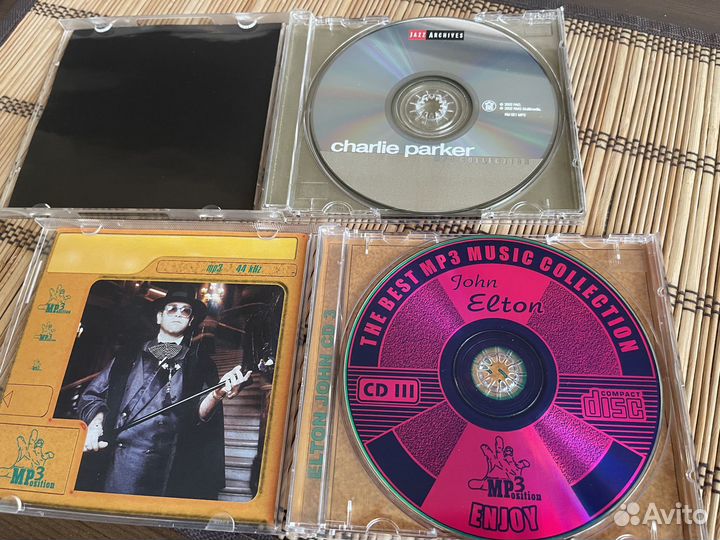 Музыка CD Mp3: Jаzz Charlie Parker, Elton John