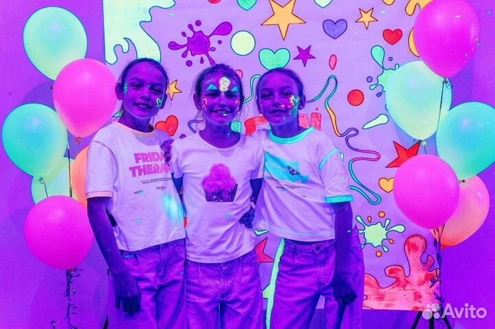 Неоновая вечеринка, неоновая дискотека