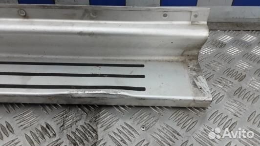 Подножка внешняя декоративная hyundai santa FE 2