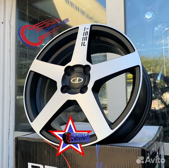 Диски LADA Largus R16 4x100 Black pol matt