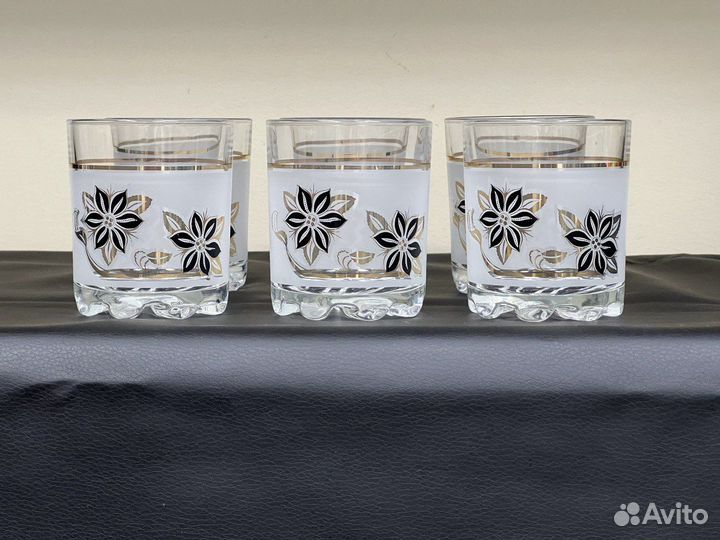 Стаканы стеклянные DeValBor Italy 6 шт набор