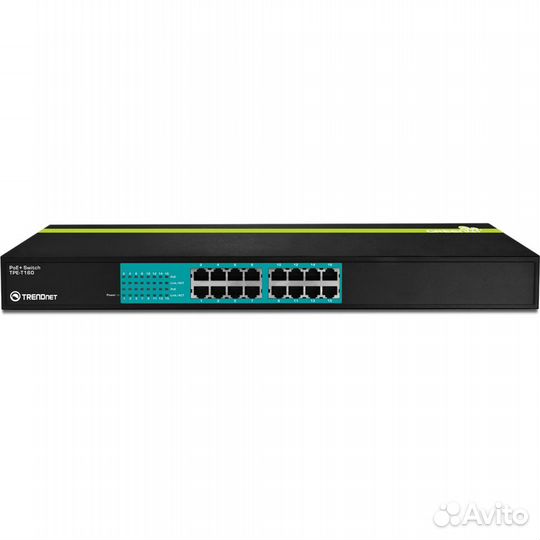 16-портовый POE-коммутатор trendnet TPE-T160