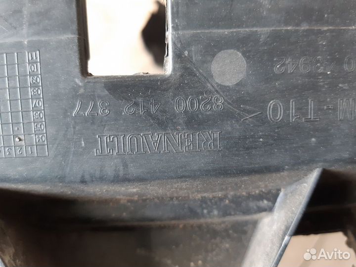 Усилитель бампера Renault Megane 2