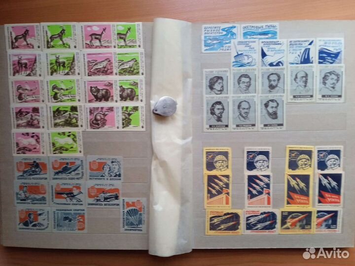 Этикетки спичечные СССР