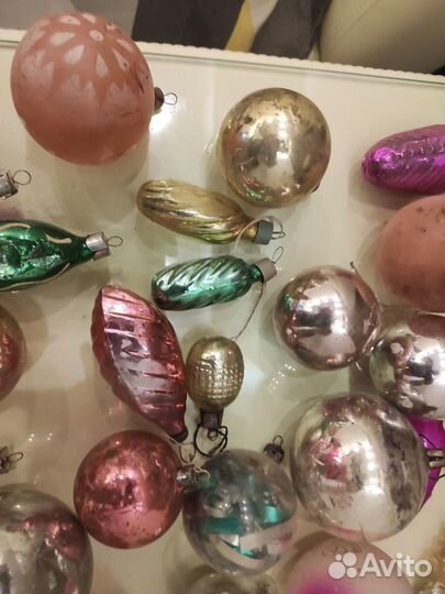 Елочные игрушки СССР