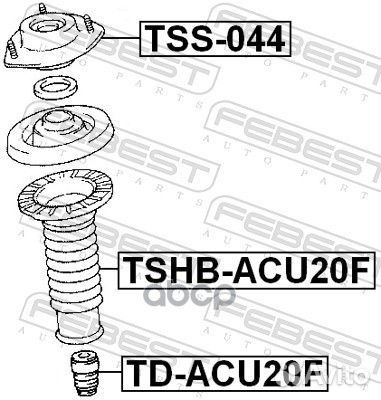 Опора переднего амортизатора TSS044 Febest