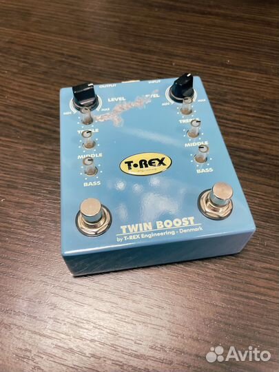 Гитарная педаль t-rex twin boost
