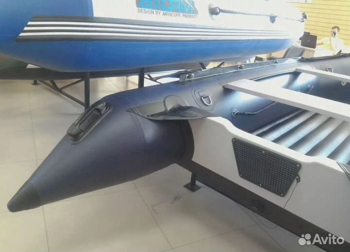Лодка пвх Stormline Heavy Duty Air Light 340 синяя