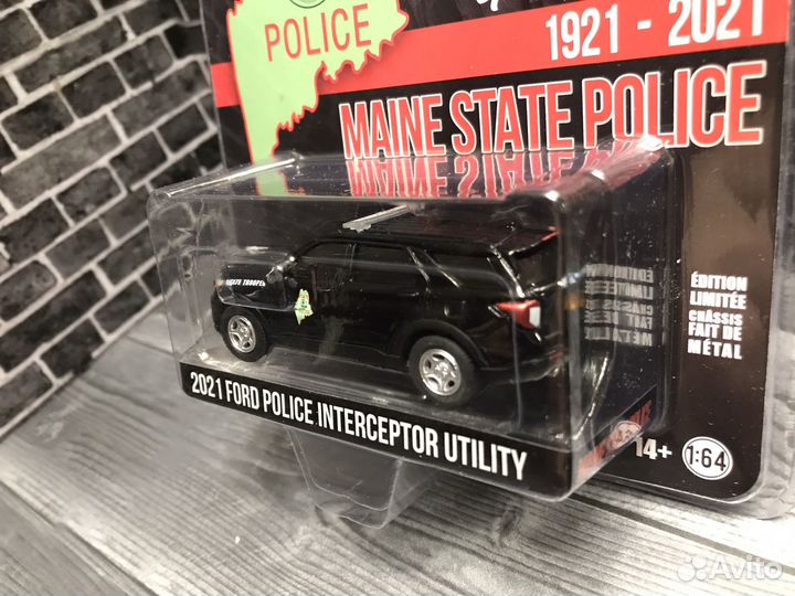 Greenlight 1/64 Ford Police Interceptor 2021г