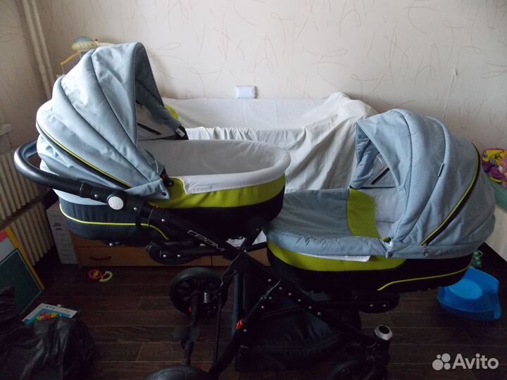 Детские коляски для двойни, погодок