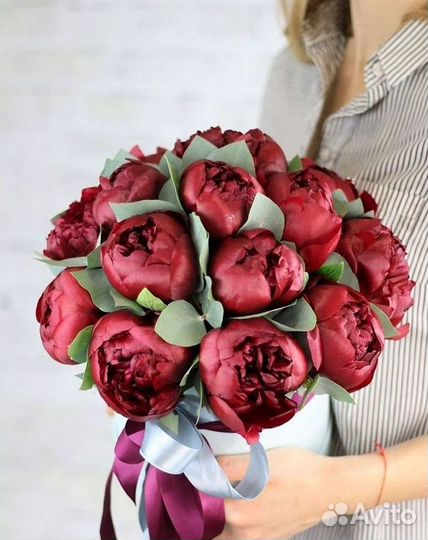 Пионы Розы Доставка