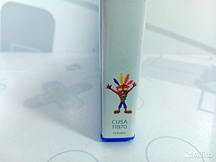 Диск для PS4 Crash Bandicoot N-Sane Trilogy б/у