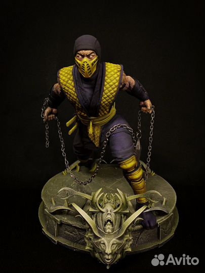 Mortal Kombat Scorpion коллекционная фигурка
