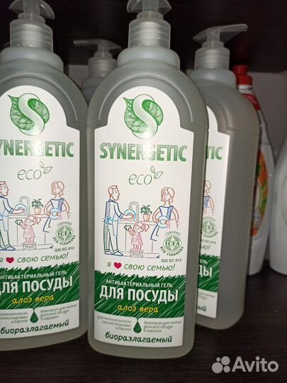 Synergetic мыло для посуды