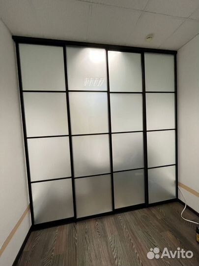 Раздвижная перегородка с фабрики