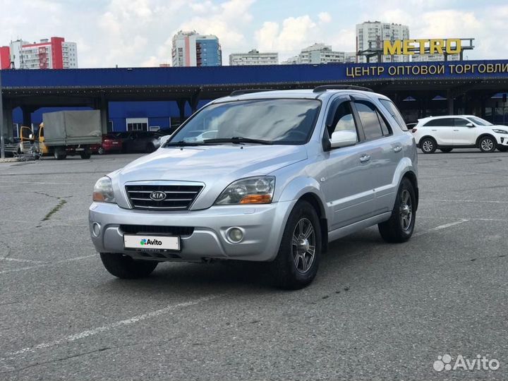 Kia Sorento 2.5 AT, 2006, 204 000 км