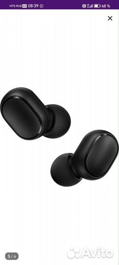 Беспроводные наушники xiaomi redmi airdots 2