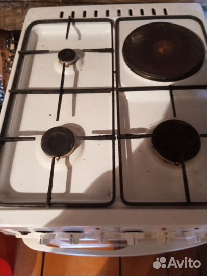Газовая плита с электрической духовкой
