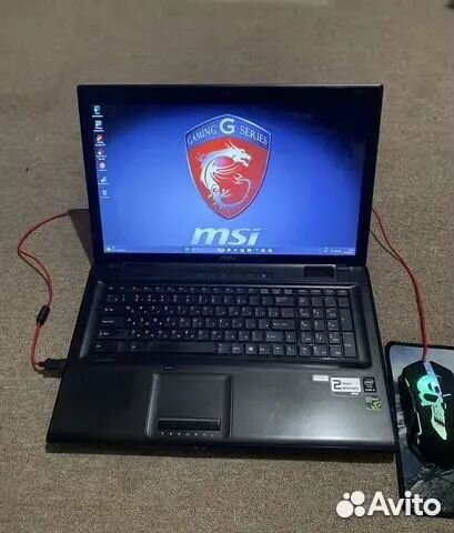 Игровой MSI 17.3/ i5/GTX 850M 2Gb/8Gb ram/SSD