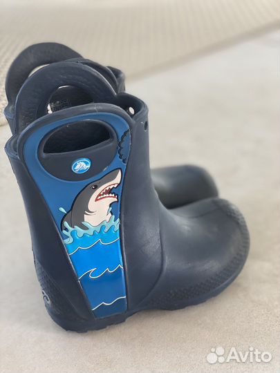 Резиновые сапоги crocs c7