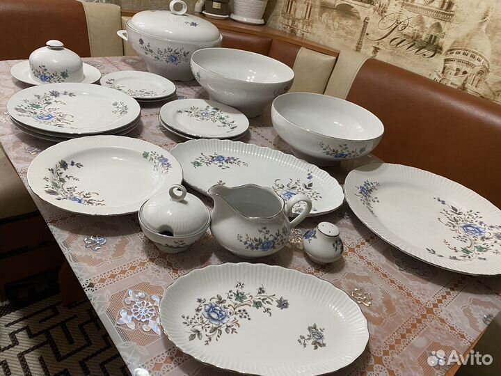 Столовый сервиз Jlmenau ГДР