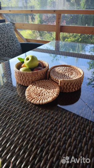 Набор для сервировки из бумажной лозы