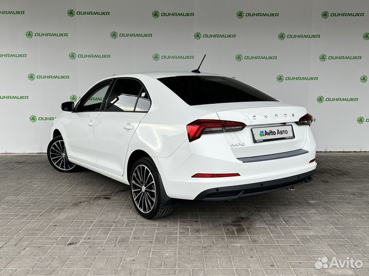 Skoda Rapid 1.6 AT, 2020, 53 098 км