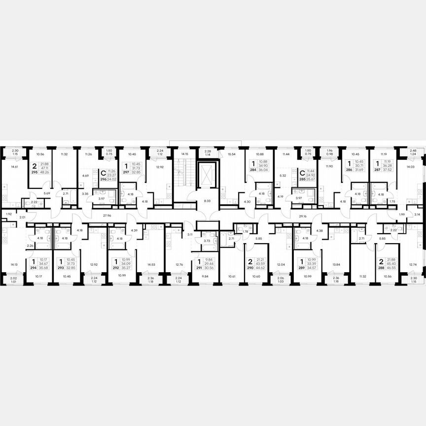 Квартира-студия, 24 м², 2/9 эт.