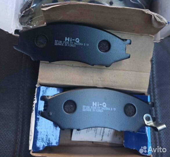 Тормозные колодки передние Nissan Almera Classik