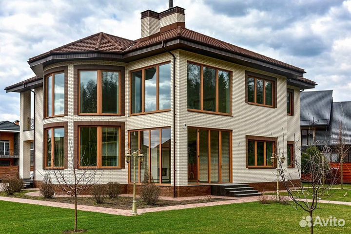 Остекление загородного дома