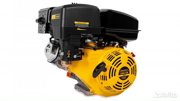 Двигатель champion 13лс, 389см3, G390-1HK шпонка