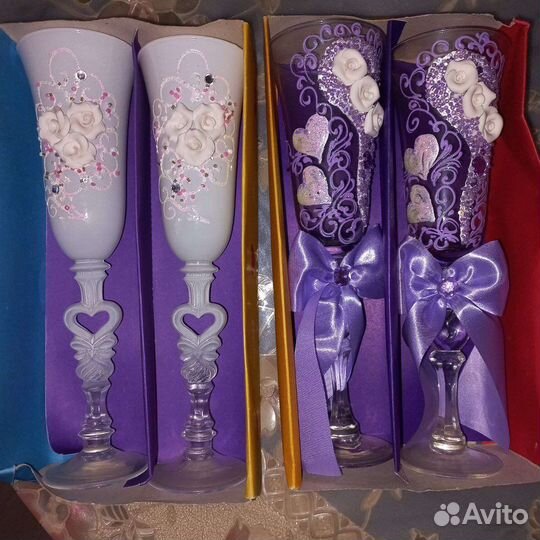 Свадебные бокалы