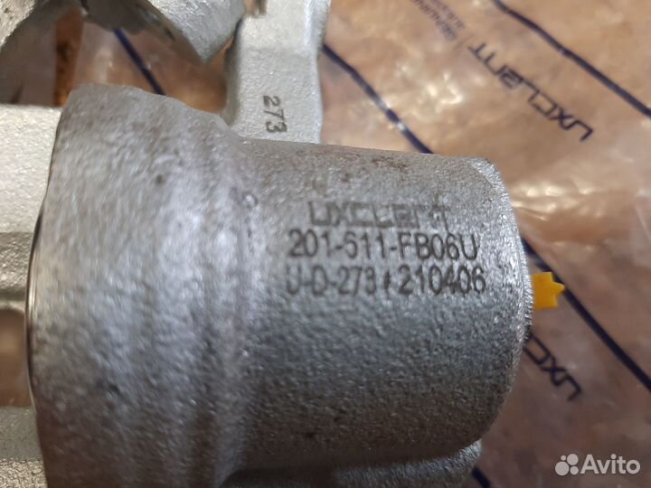 Тормозные суппорта задние на Лачетти