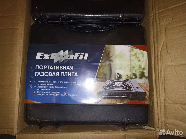 Туристическая газовая плитка новая опт