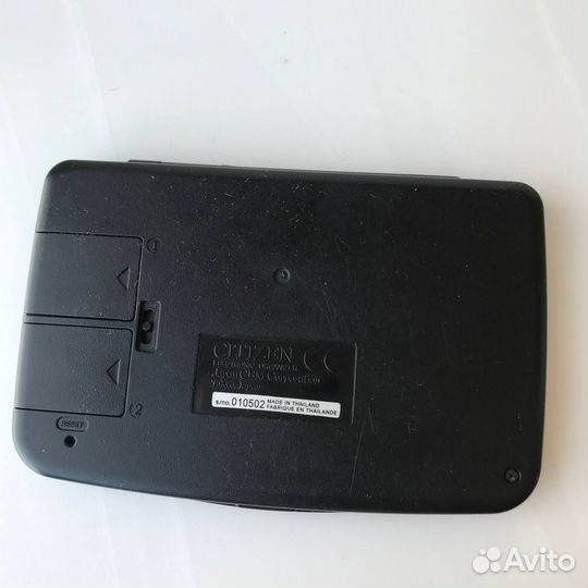 Citizen rx-6600 электронная записная книжка