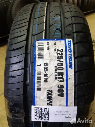 Toyo Tranpath MPZ 225/50 R17