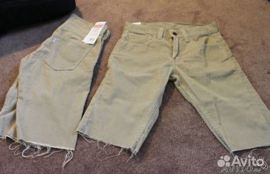 Levis 511 W29 skinny вельветовые шорты