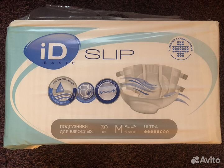 Подгузники для взрослых, размер M