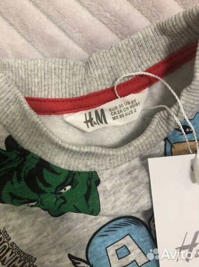 Костюм marvel теплый H&M 90